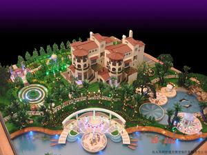 私人定制别墅沙盘