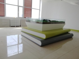 康巴什中学沙盘