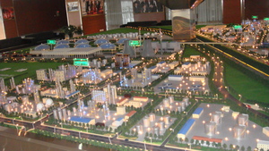 中石化工业园区沙盘