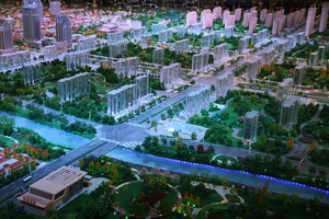 亚克力建筑沙盘