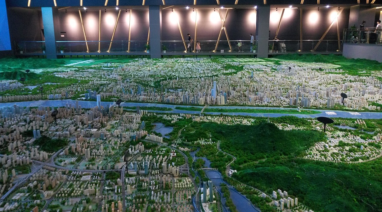 城市规划展馆模型