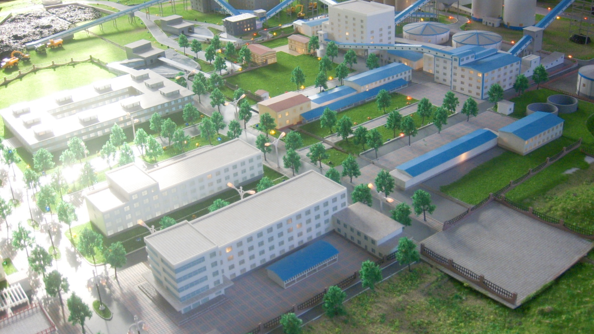 乌海神华煤矿沙盘