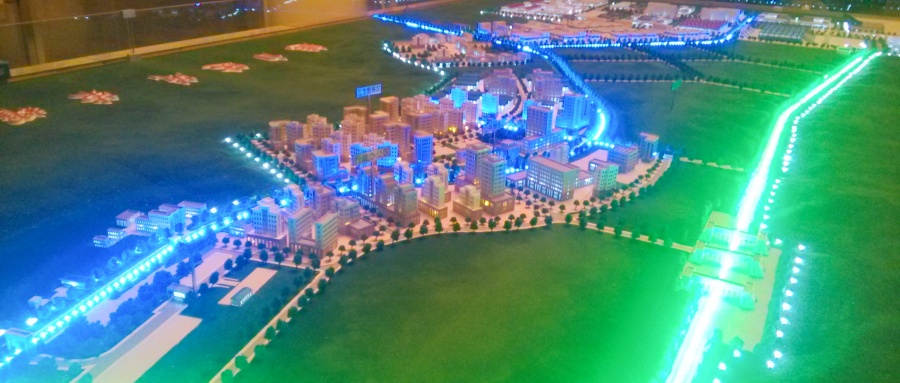 满都拉口岸展厅沙盘