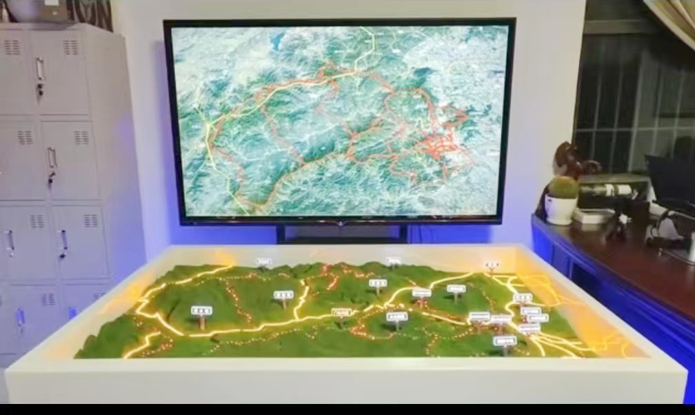 三维地理信息沙盘